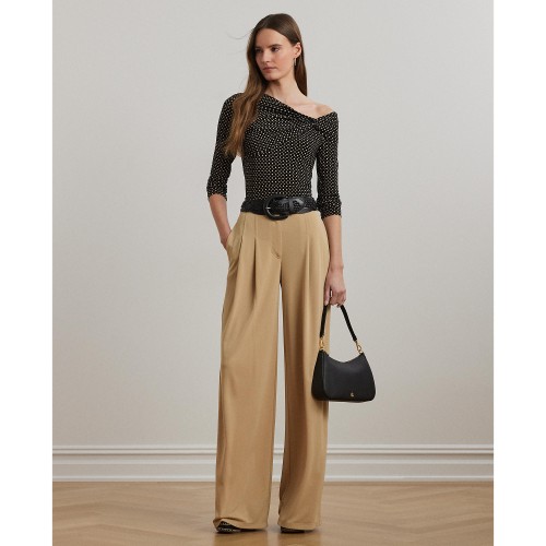 Γυναικείο Μπλουζάκι Off-the-Shoulder με Γεωμετρικό Μοτίβο – Lauren Ralph Lauren