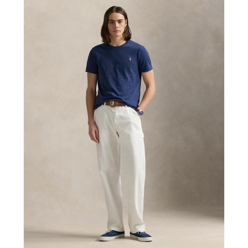 Custom Slim Fit Jersey T-shirt με στρογγυλή λαιμόκοψη Polo Ralph Lauren