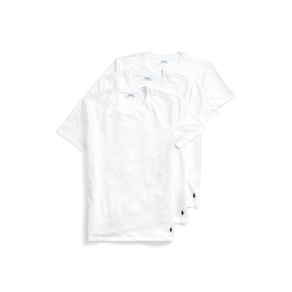 Ανδρικά T-shirts 3τεμαχίων Slim Fit Crewneck Polo Ralph Lauren
