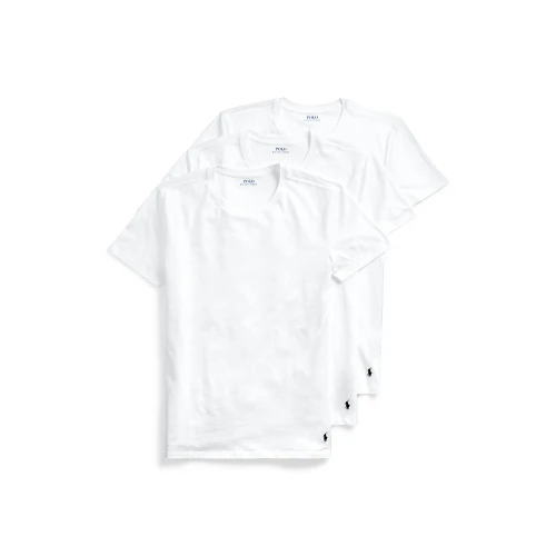 Ανδρικά T-shirts 3τεμαχίων Slim Fit Crewneck Polo Ralph Lauren