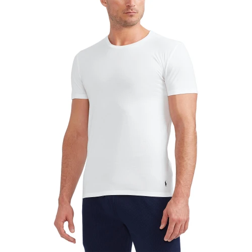 Ανδρικά T-shirts 3τεμαχίων Slim Fit Crewneck Polo Ralph Lauren