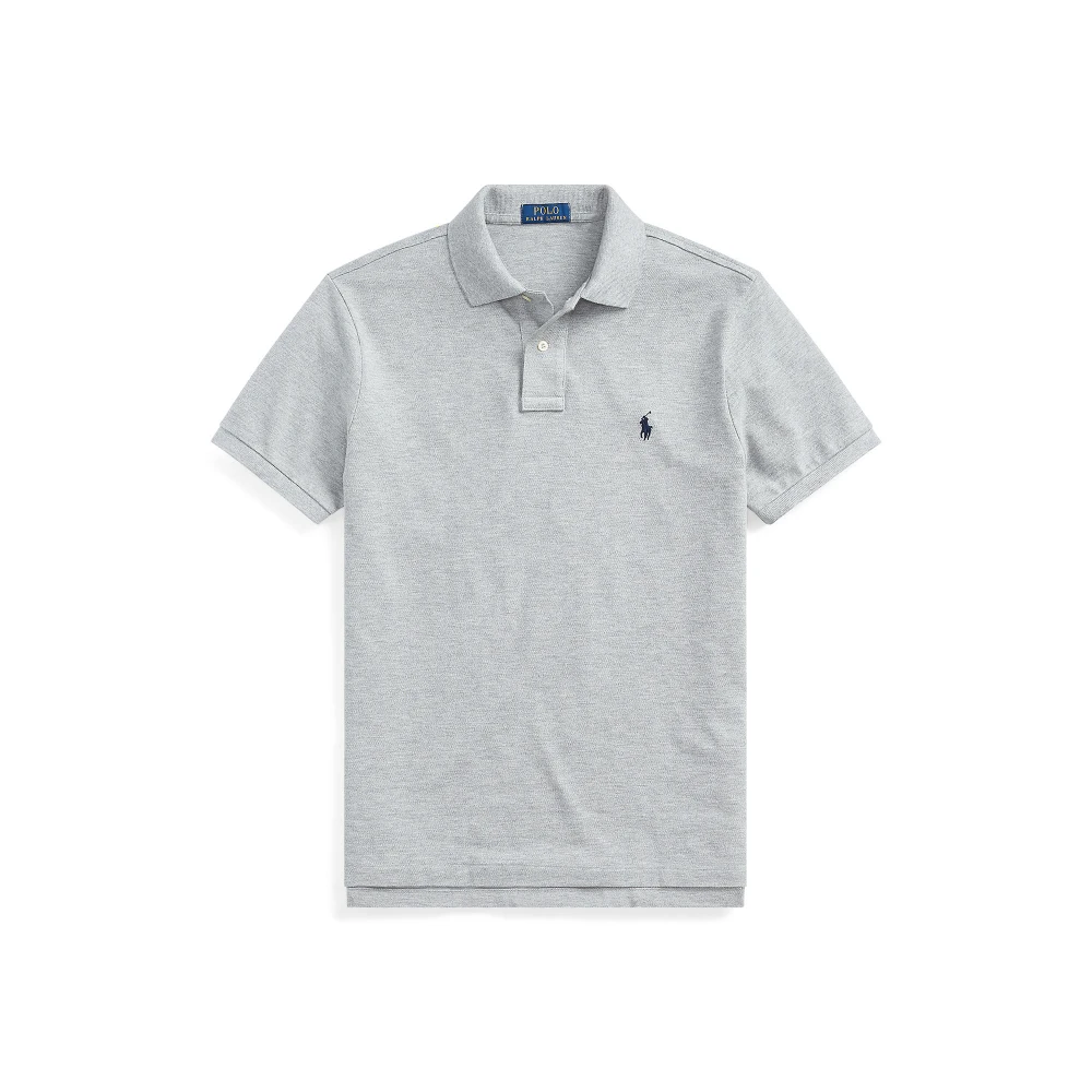 Ανδρική Μπλούζα The Iconic Mesh Polo Shirt Polo Ralph Lauren