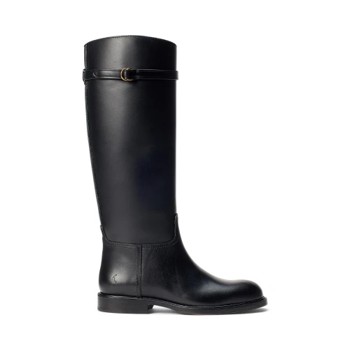 Γυναικεία Δερμάτινη Μπότα Riding Lauren Ralph Lauren