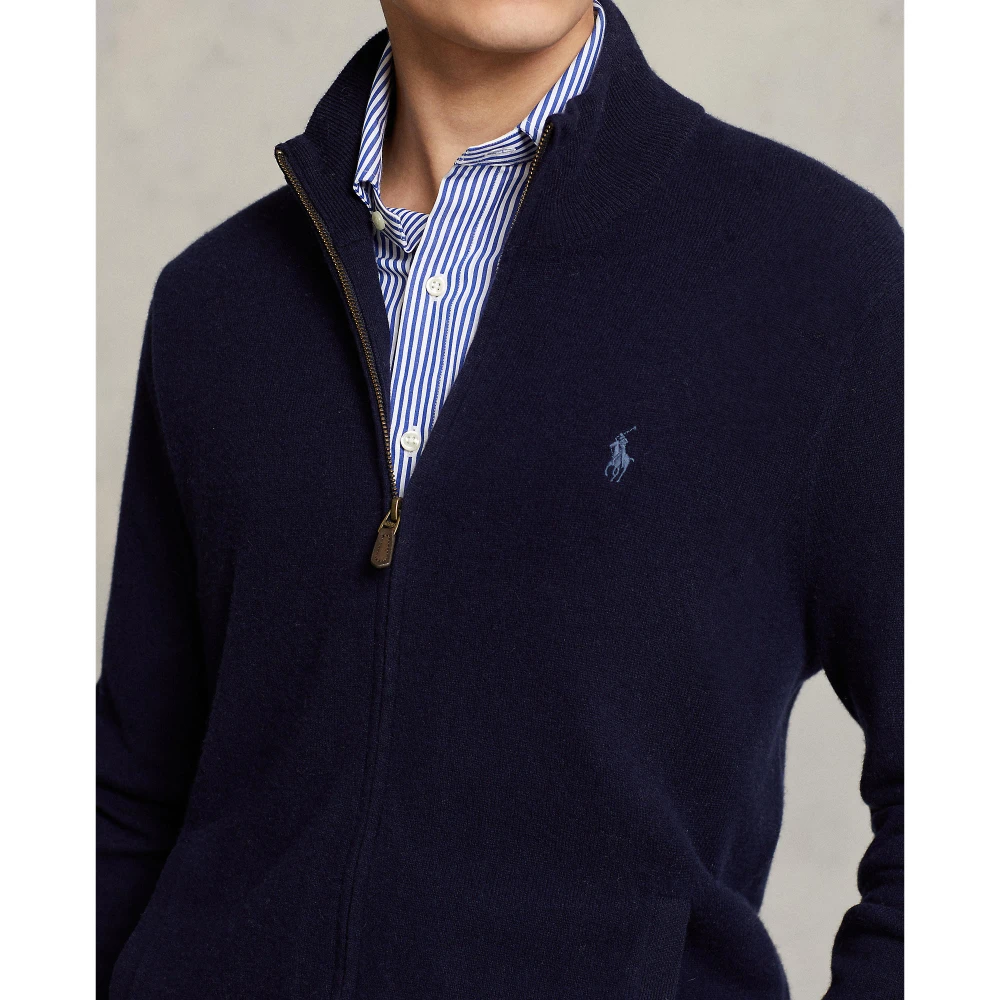 Ανδρική Πλεκτή Ζακέτα με Φερμουάρ Polo Ralph Lauren