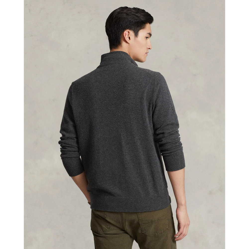 Ανδρική Πλεκτή Ζακέτα με Φερμουάρ Polo Ralph Lauren