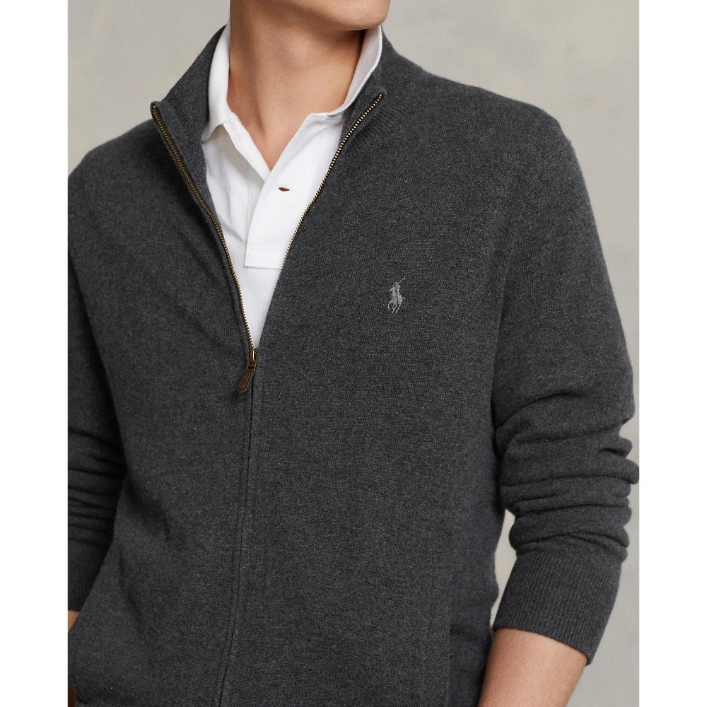 Ανδρική Πλεκτή Ζακέτα με Φερμουάρ Polo Ralph Lauren