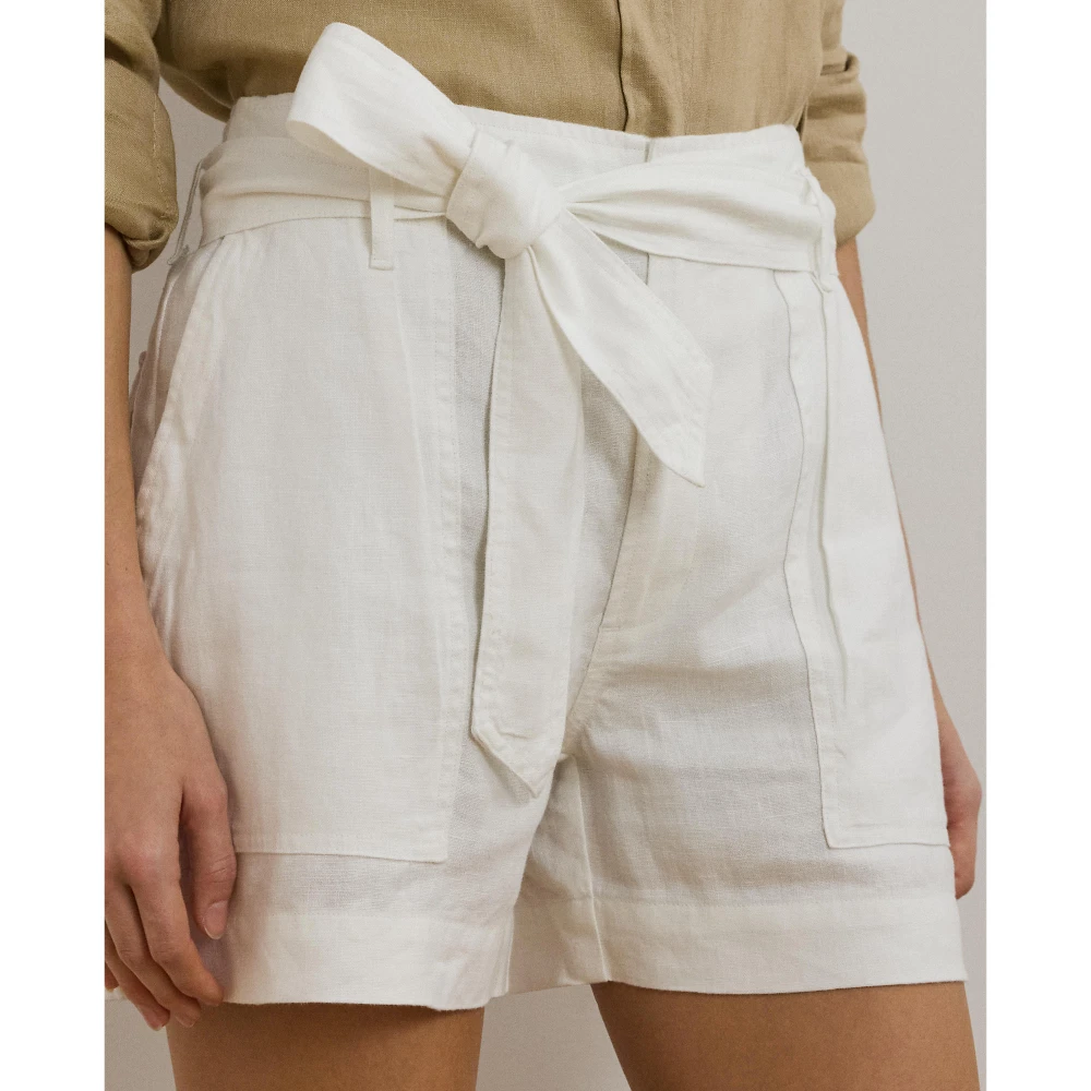 Γυναικείο Σορτς Λινό με ζώνη Polo Ralph Lauren
