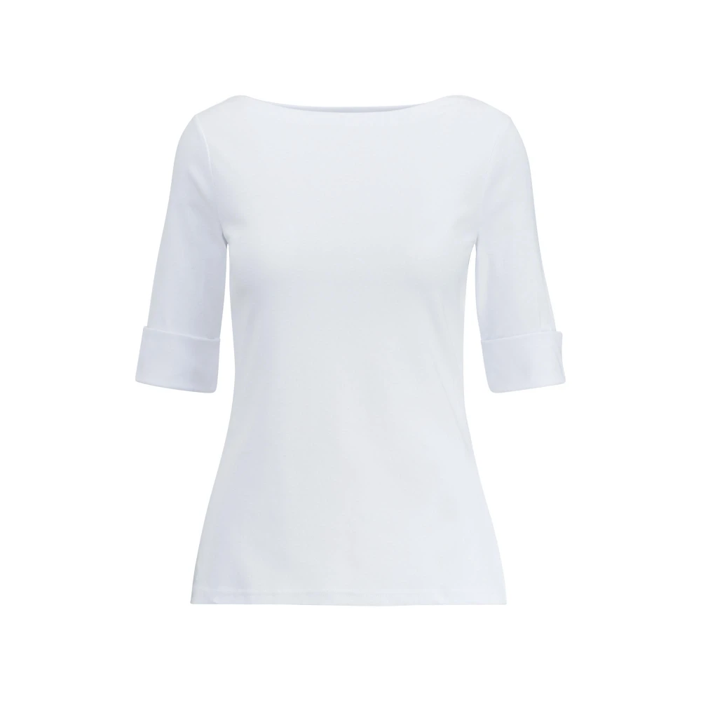 Γυναικεία Μπλούζα Stretch Cotton Boatneck Polo Ralph Lauren