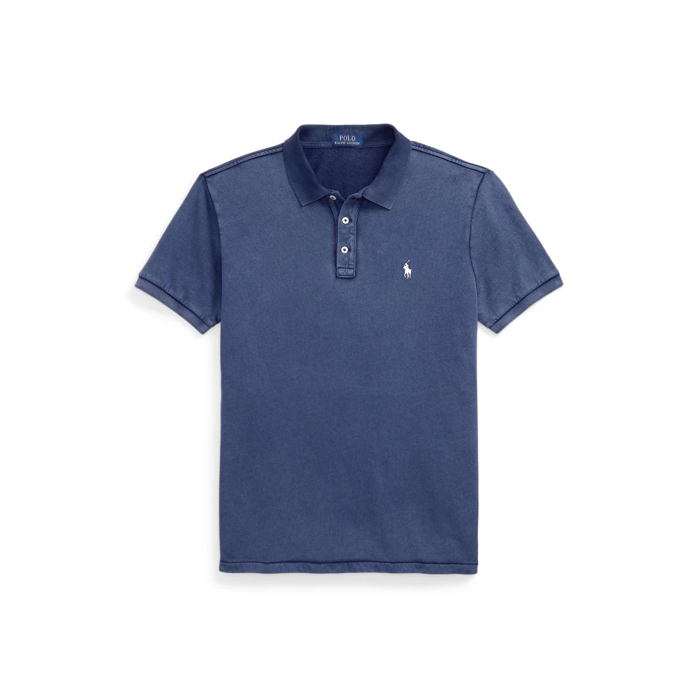 Ανδρική Μπλούζα με γιακά Custom Slim Fit Spa Terry  Polo Ralph Lauren