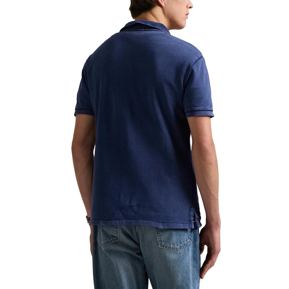 Ανδρική Μπλούζα με γιακά Custom Slim Fit Spa Terry  Polo Ralph Lauren