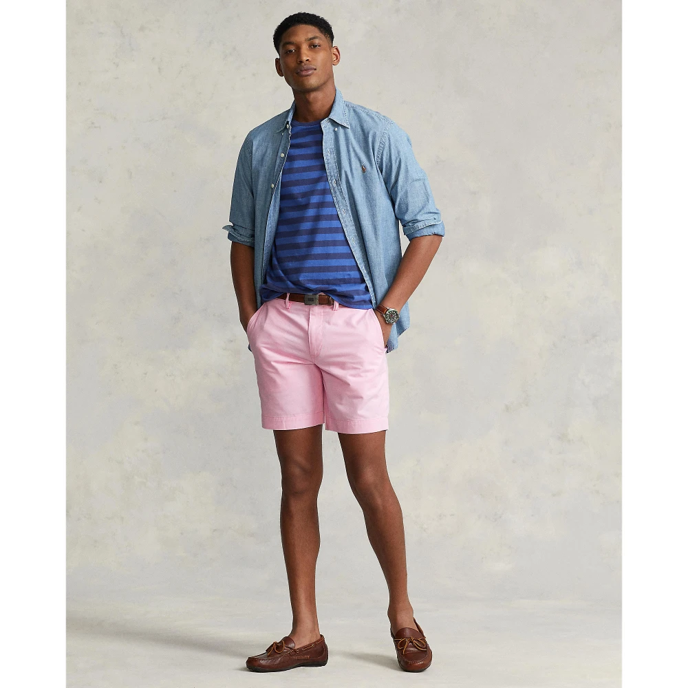 Ανδρική  Βερμούδα 20.3 cm Stretch Straight Fit Chino   Polo Ralph Lauren