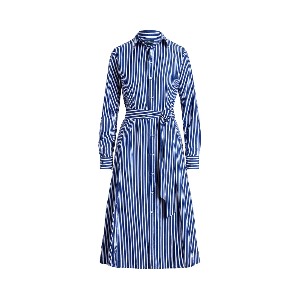 Γυναικείο Φόρεμα Belted Striped Cotton Shirtdress Polo Ralph Lauren