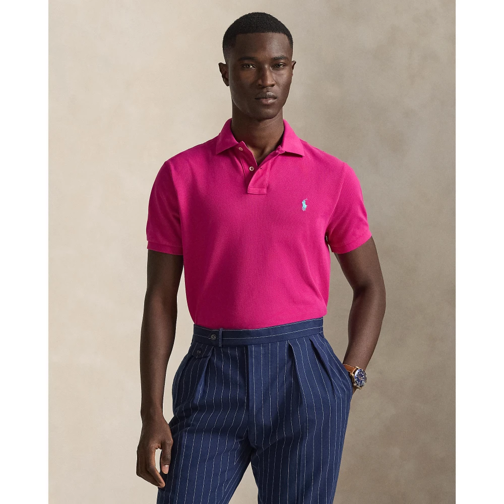 Ανδρική Μπλούζα Κοντομάνικη Πλεκτή Lauren Ralph Lauren