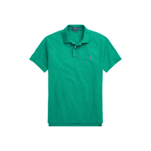 Ανδρική Μπλούζα The Iconic Mesh Polo Shirt Polo Ralph Lauren