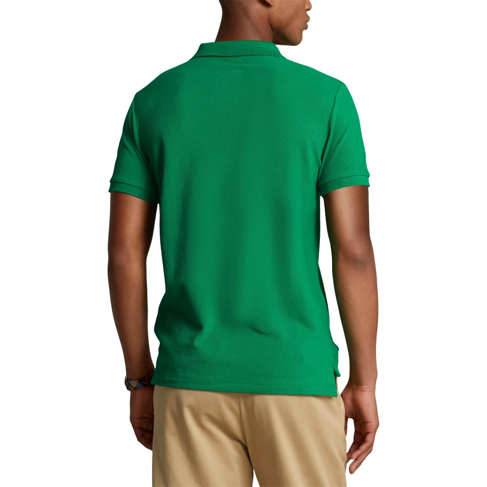 Ανδρική Μπλούζα The Iconic Mesh Polo Shirt Polo Ralph Lauren