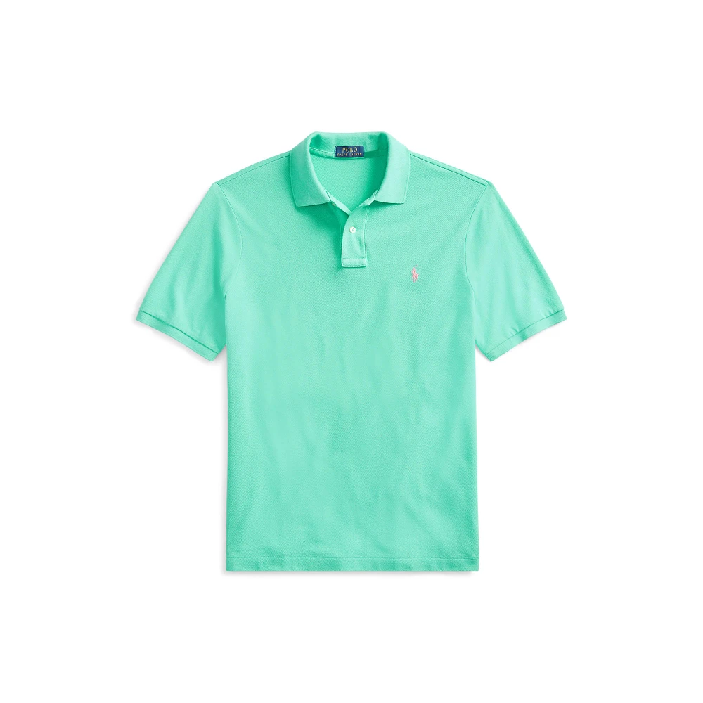 Ανδρική Μπλούζα The Iconic Mesh Polo Shirt Polo Ralph Lauren