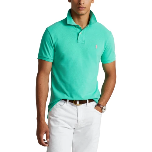Ανδρική Μπλούζα The Iconic Mesh Polo Shirt Polo Ralph Lauren