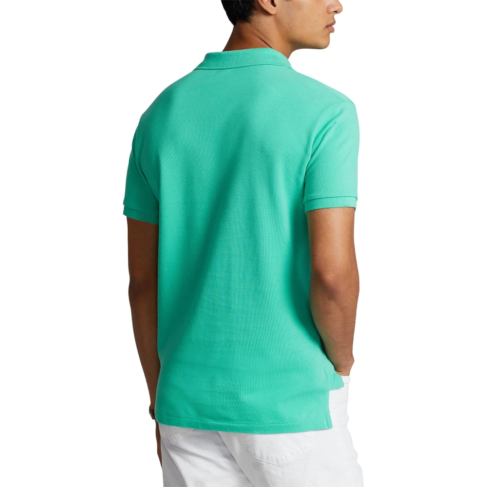 Ανδρική Μπλούζα The Iconic Mesh Polo Shirt Polo Ralph Lauren