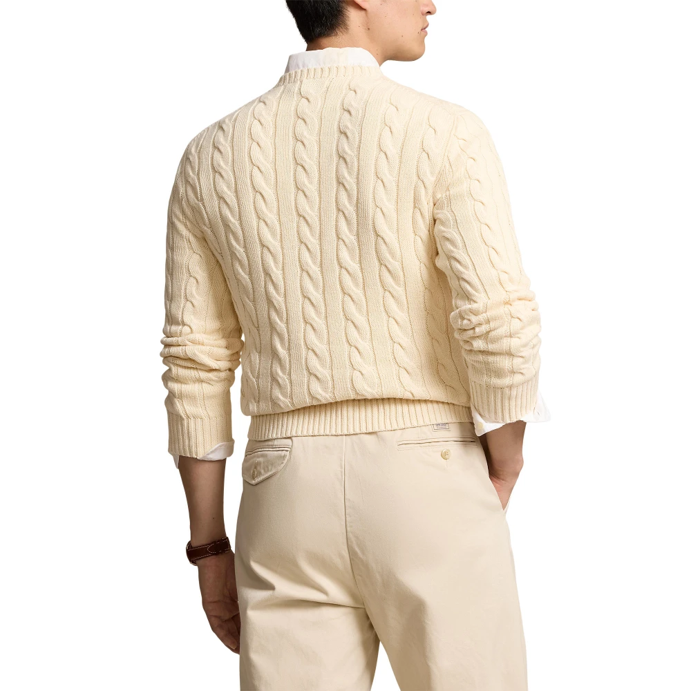 Ανδρικό Βαμβακερό Πουλόβερ Cable-Knit  Polo Ralph Lauren