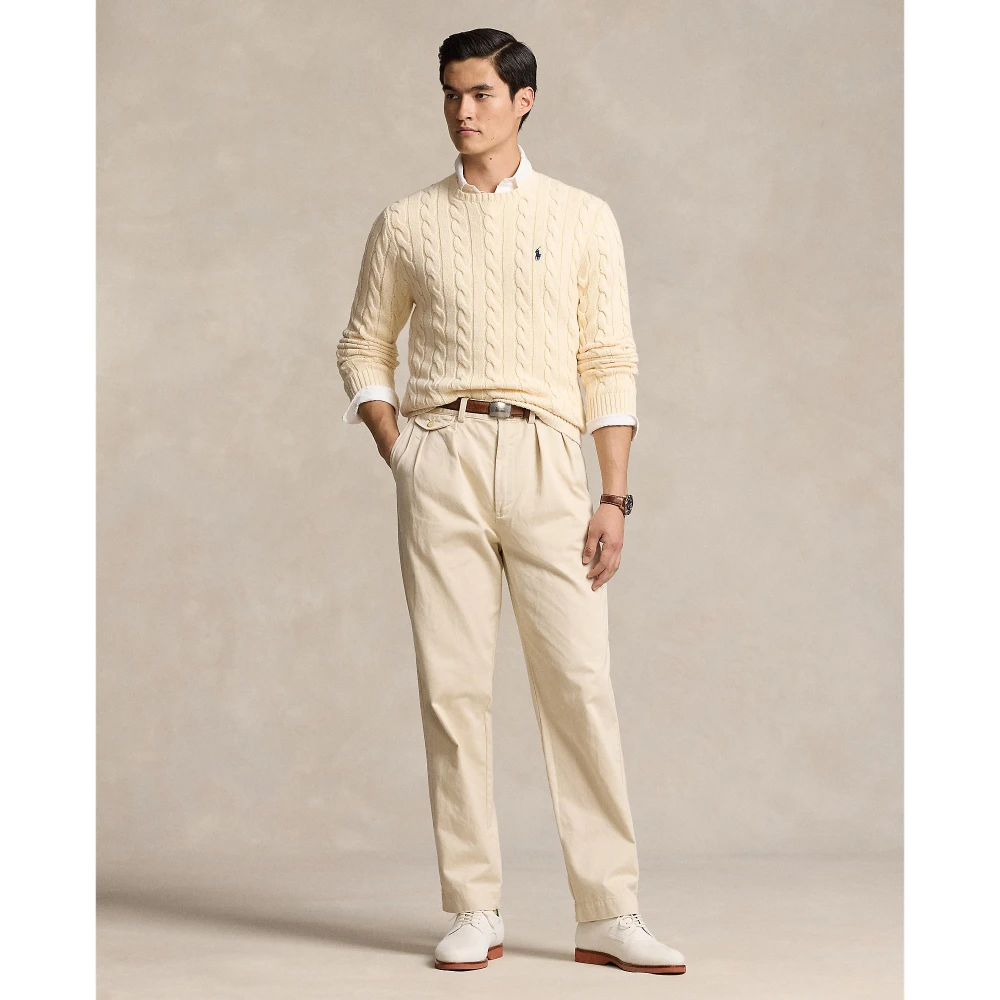 Ανδρικό Βαμβακερό Πουλόβερ Cable-Knit  Polo Ralph Lauren