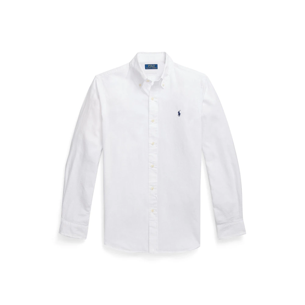 Ανδρικό Πουκάμισο Custom Fit Seersucker Polo Ralph Lauren