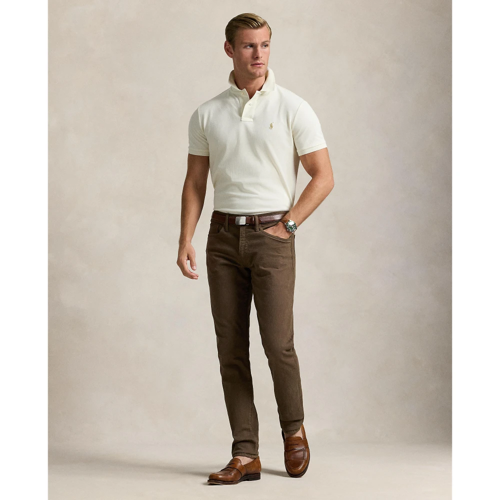 Ανδρική Μπλούζα Polo Custom Slim Fit Mesh  Polo Ralph Lauren
