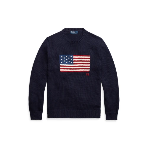 Unisex Πουλόβερ The Iconic Flag Polo Ralph Lauren