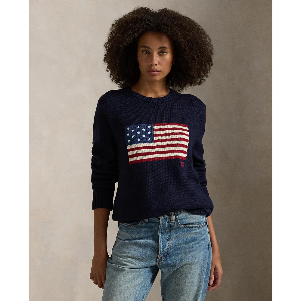 Unisex Πουλόβερ The Iconic Flag Polo Ralph Lauren