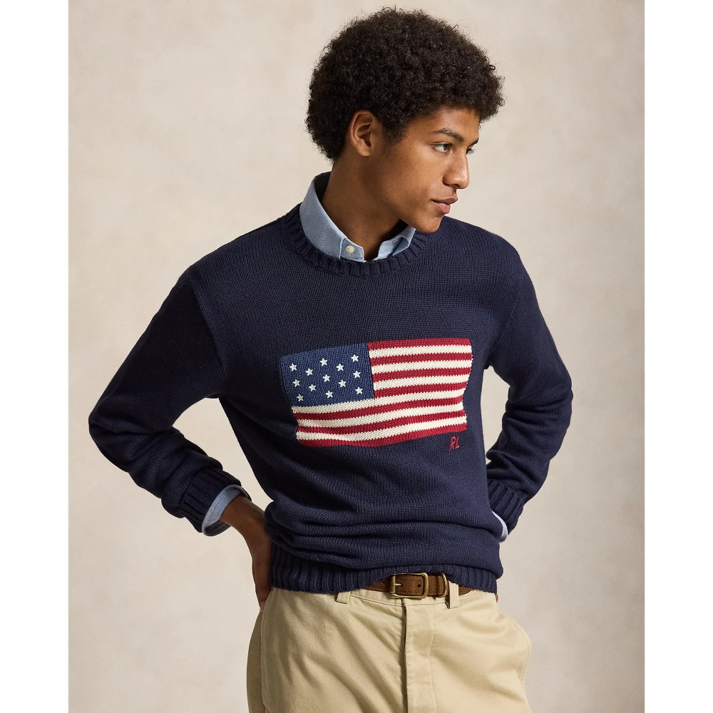 Unisex Πουλόβερ The Iconic Flag Polo Ralph Lauren