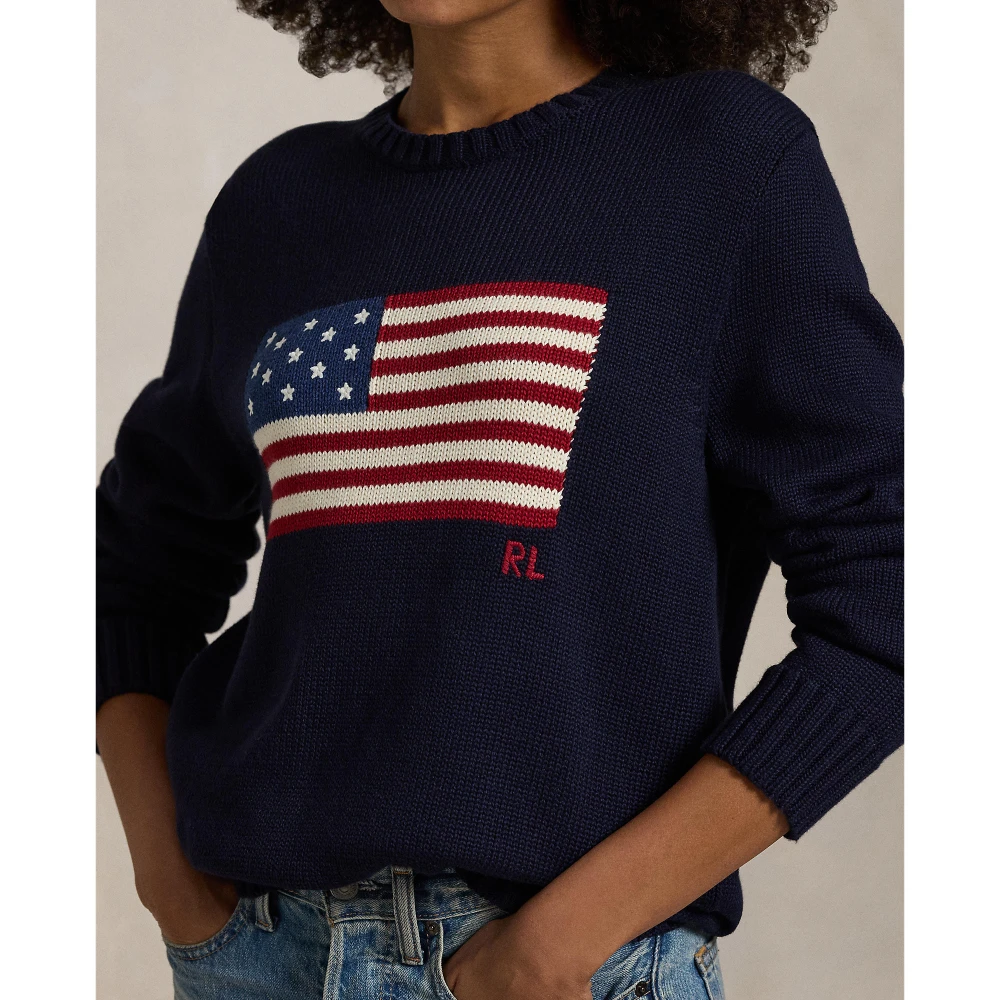 Unisex Πουλόβερ The Iconic Flag Polo Ralph Lauren