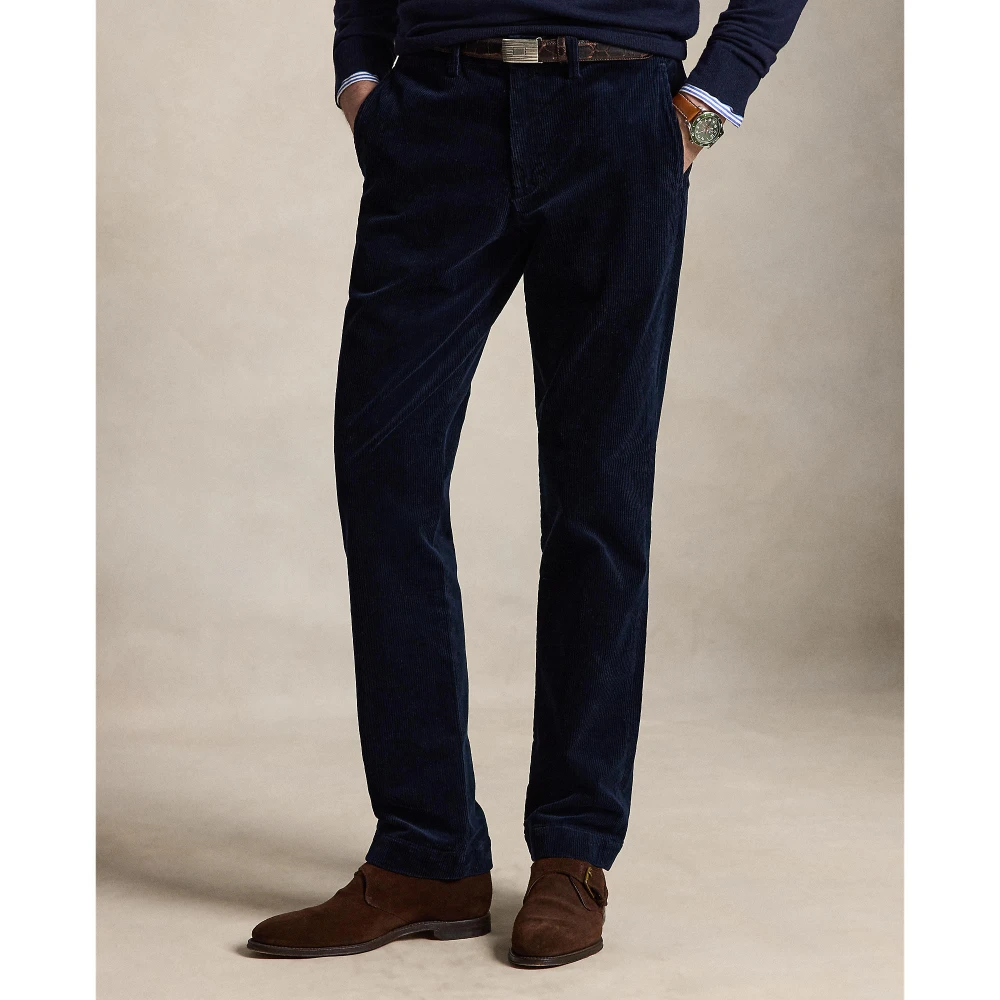 Ανδρικό Παντελόνι Stretch Straight Fit Corduroy Polo Ralph Lauren