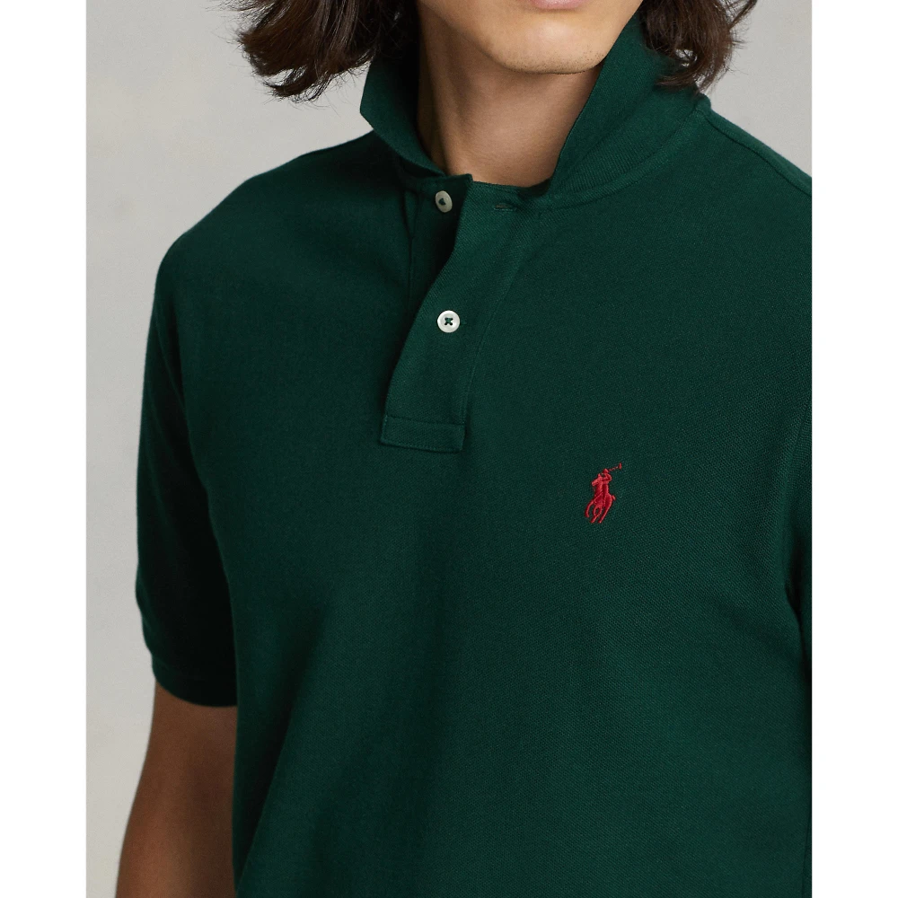 Ανδρική Μπλούζα Polo The Iconic Mesh Polo Ralph Lauren