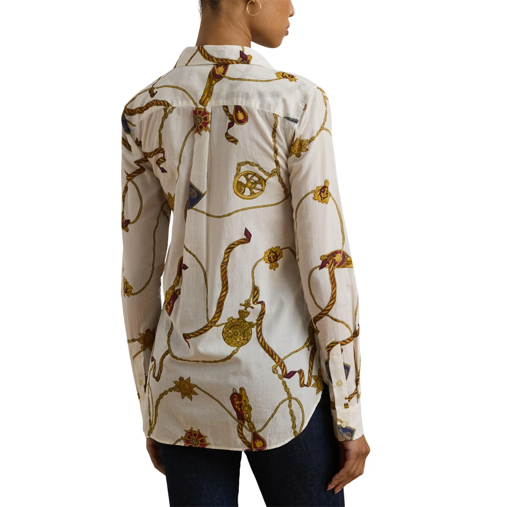 Γυναικείο Πουκάμισο Classic Fit Print Cotton Voile Polo Ralph Lauren