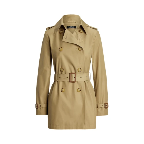 Γυναικείο Παλτό Double-Breasted Cotton-Blend Trench Polo Ralph Lauren