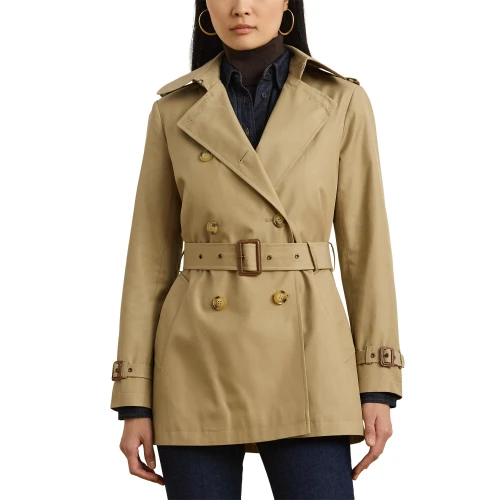 Γυναικείο Παλτό Double-Breasted Cotton-Blend Trench Polo Ralph Lauren