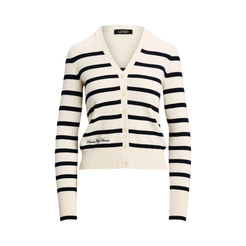 Γυναικεία Ζακέτα Striped Cotton-Blend Polo Ralph Lauren
