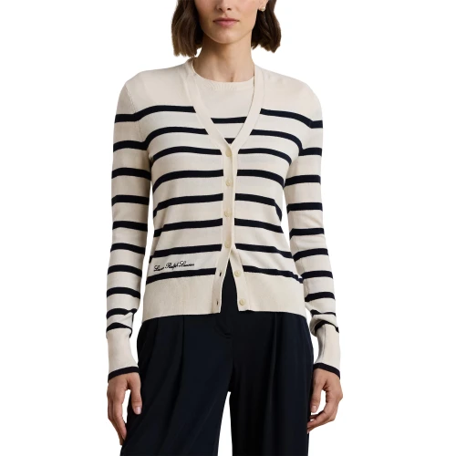Γυναικεία Ζακέτα Striped Cotton-Blend Polo Ralph Lauren