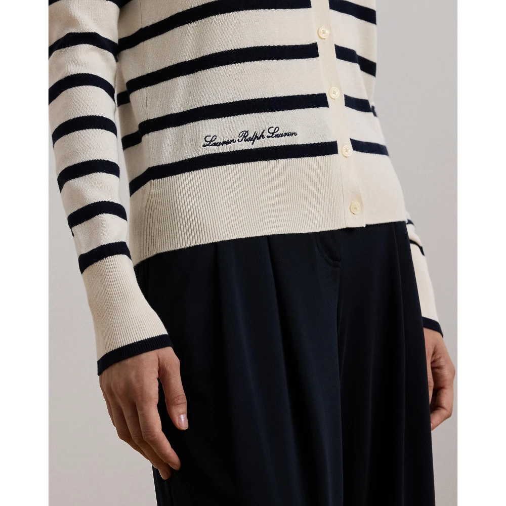 Γυναικεία Ζακέτα Striped Cotton-Blend Polo Ralph Lauren
