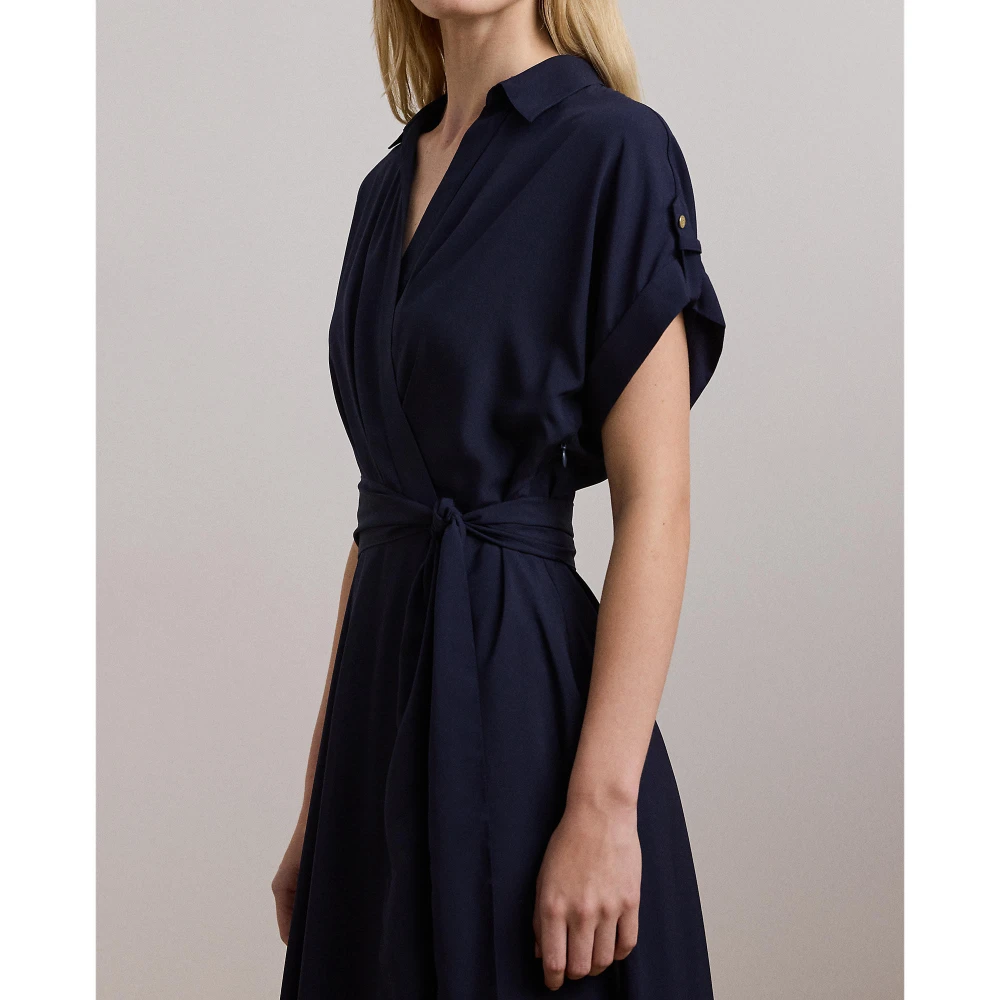 Γυναικείο Φόρεμα με ζώνη  Crepe Polo Ralph Lauren