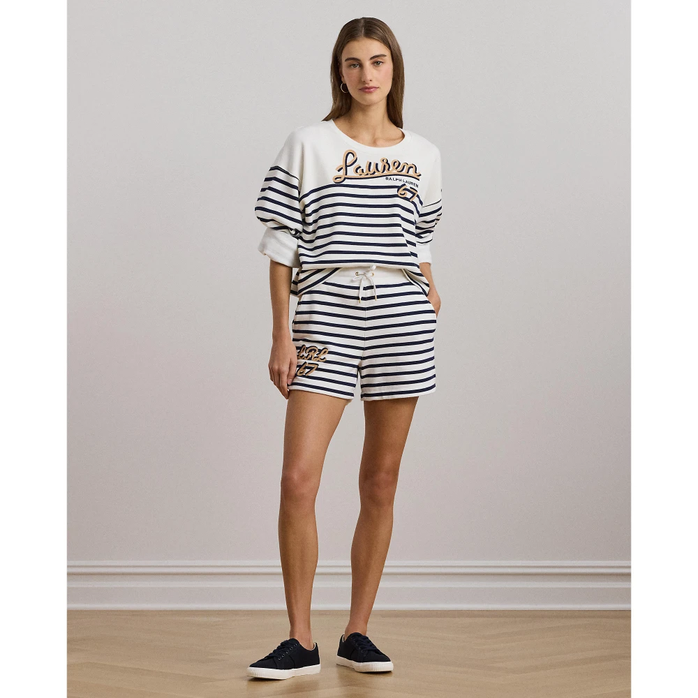 Γυναικείο Φούτερ Striped French Terry Cropped Polo Ralph Lauren