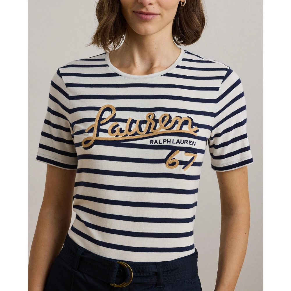 Γυναικεία Μπλούζα Logo Striped Cotton-Blend Jersey