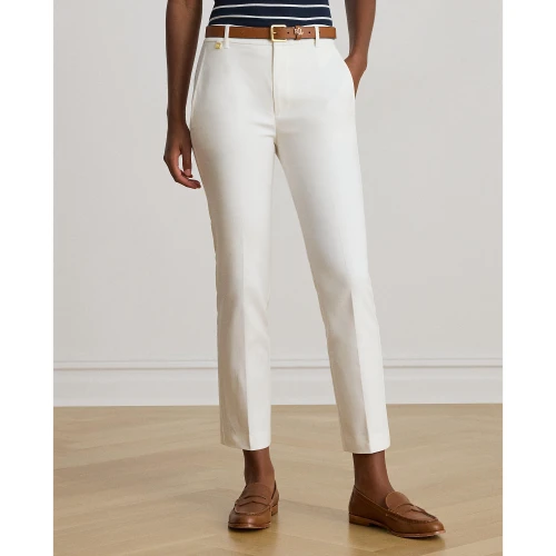 Γυναικείο  Παντελόνι Stretch Cotton-Blend Polo Ralph Lauren