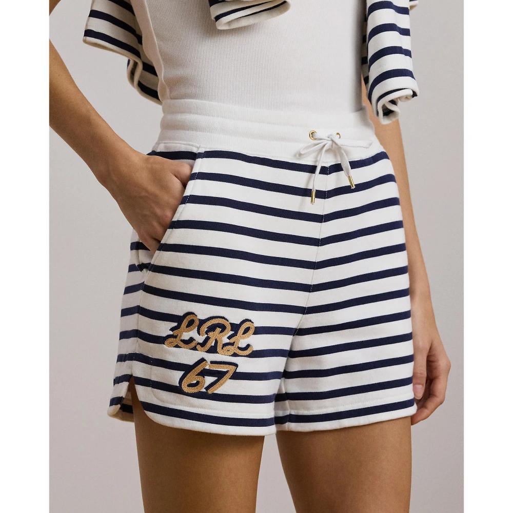 Γυναικεία Βερμούδα Striped French Terry Drawcord Polo Ralph Lauren