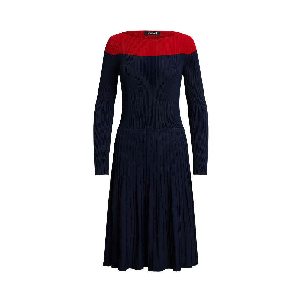 Γυναικείο Φόρεμα Two-Tone Pointelle-Knit Polo Ralph Lauren