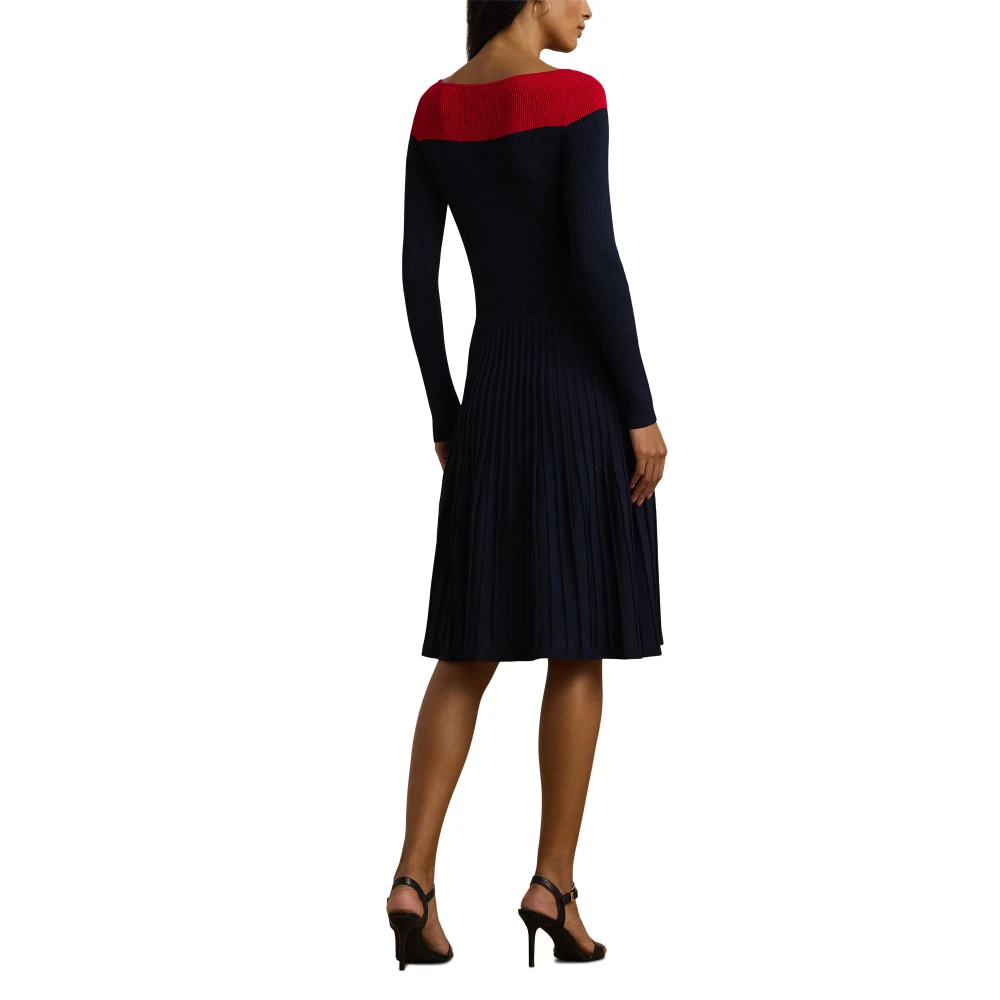Γυναικείο Φόρεμα Two-Tone Pointelle-Knit Polo Ralph Lauren
