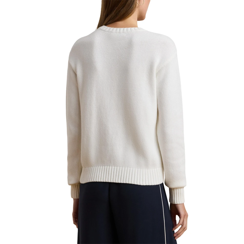Γυναικείο Βαμβακερό Πουλόβερ Anchor-Logo Combed  Polo Ralph Lauren