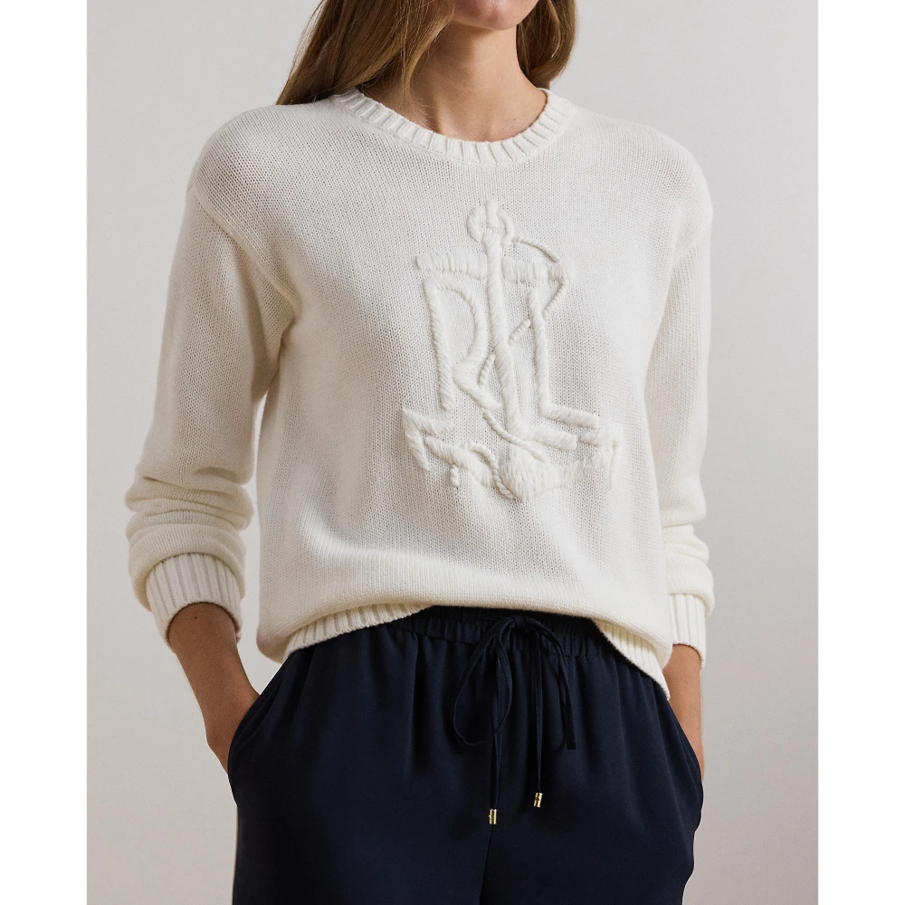 Γυναικείο Βαμβακερό Πουλόβερ Anchor-Logo Combed  Polo Ralph Lauren