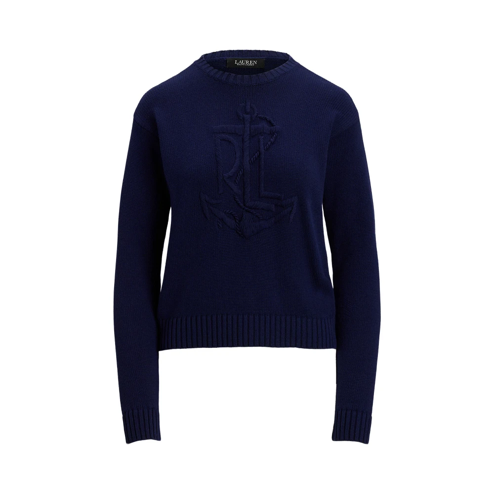 Γυναικείο Βαμβακερό Πουλόβερ Anchor-Logo Combed  Polo Ralph Lauren