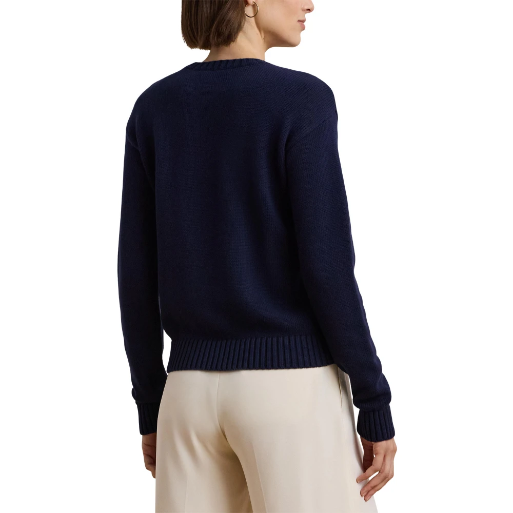 Γυναικείο Βαμβακερό Πουλόβερ Anchor-Logo Combed  Polo Ralph Lauren