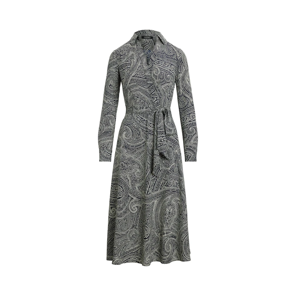 Γυναικείο Φόρεμα Paisley Crepe Midi Polo Ralph Lauren